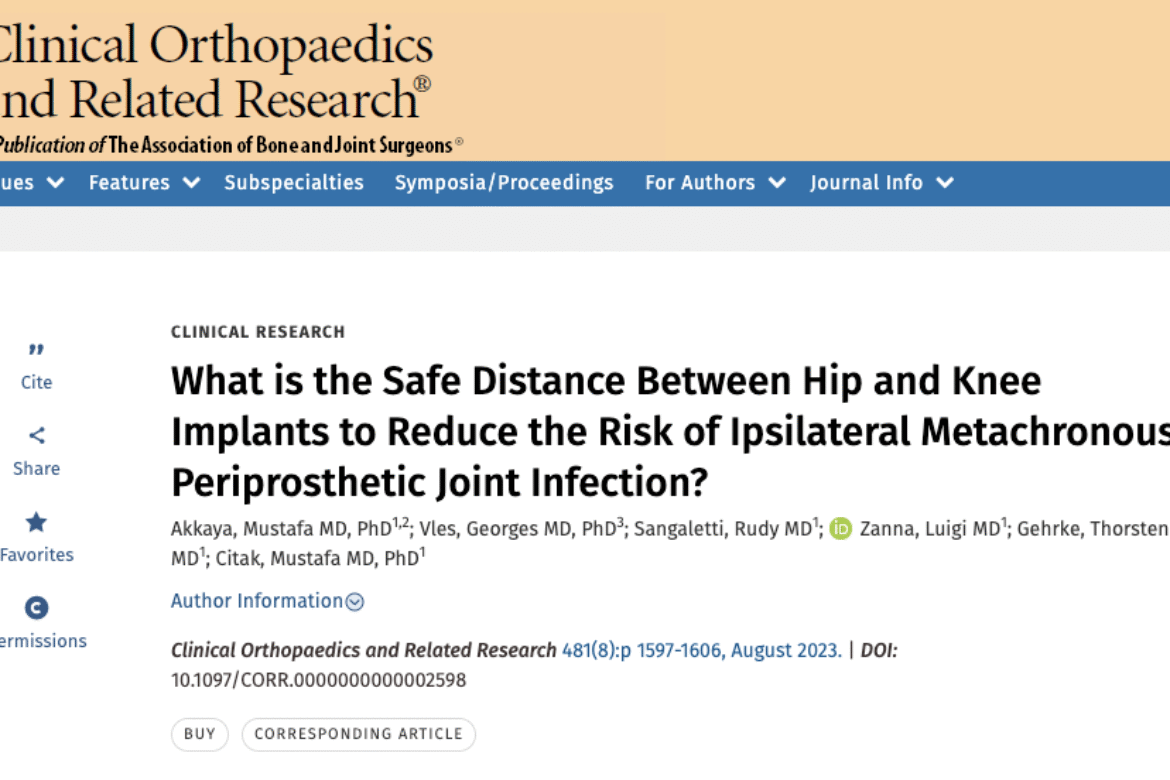Infezioni periprotesiche metacrone